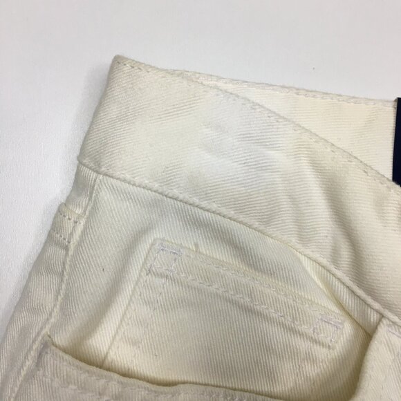 NWT CHAPS 5 Pocket Ivory MultiColor Floral Print Slimming Fit Slim Ankle Jeans - Picture 12 of 14